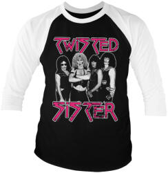 HYBRIS tricou bărbați cu mânecă 3/4 Twisted Sister - Twisted Sister - HYBRIS - ER-19-TS004-H84-9-WB