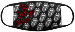 ROCK OFF mască Rolling Stones - B&W Tongues - ROCK OFF - RSMASK03B