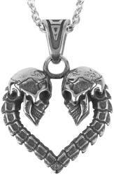 NNM choker Skull Hollow Heart - SS8-1253P