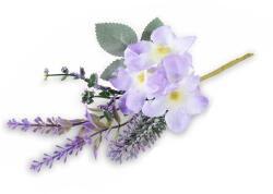 Decorer Crenguta Lavanda si Floare de Camp mov verde cm 19 H (A09.06.60A)