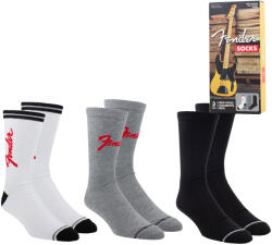 Perri´s Socks șosete set de 3 perechi - cutie cadou FENDER VOLUME CREW - PERRI´S SOCKS - FGA375-087-O-M