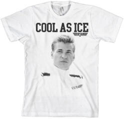 HYBRIS tricou bărbați Top Gun - Cool As Ice - White - HYBRIS - PM-1-TTG003-H26-16-WH
