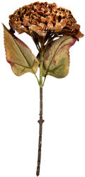 Clayre & Eef Hortensie artificiala maro verde II 15x15x47 cm (6PL0404CH)