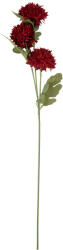 Clayre & Eef Floare artificiala rosie verde 10x8x64 cm (6PL0397R)