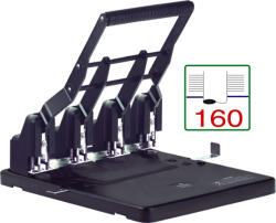 Turikan - Iternet Perforator metalic 4 gauri, 160 coli, TURIKAN HDP-4160 (IT-2033N)