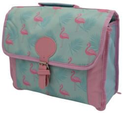  Ghiozdan Flamingo 9985 TO863147, 2 compartiment, panza, turcoaz