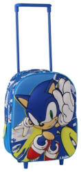 Cerda Ghiozdan gradinita Cerda Sonic 3D, 25cm, 1 compartiment, tip troller, 25x30x12cm, 629941