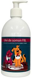 Farbiol Ulei de Somon FBL 500 ml pentru Câini și Pisici | Supliment Nutritiv Natural Bogat în Omega 3, EPA și DHA