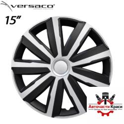 Versaco Тасове за джанти 15'' Versaco Drift Silver/Black (56441)