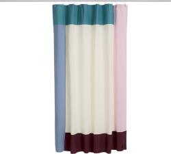 HAY Perdea de duș Pivot 180 x 200 cm, albastru-bej-roz (AB359-F629) Perdea de dus