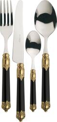 Bugatti Set tacâmuri Rinascimento negru în cutie cadou, 24 piese (RIDN-S2450) Tacam