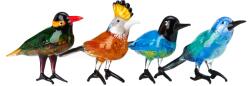 Polspotten Decorațiuni din sticlă Paradise Birds, 4 buc (140-300-232)