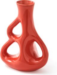 Polspotten Vază Three Ears 21 cm roșu (240-205-056)