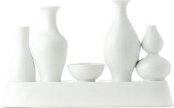Polspotten Vază Shanghai albă (230-205-067)
