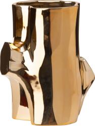 Polspotten Vază Log Gold 21 cm aurie (240-205-019)