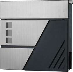 SONGMICS Cutie postala de exterior Songmics din otel si inox, 37 x 10, 5 x 37 cm (EZ-GMB053G01)