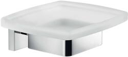 SAPHO Gedy Elba - Szappantartó tartóval, tejüveg/króm A01113 (A01113)