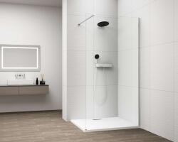 POLYSAN Esca - Walk-In zuhanyfal 120x210 cm, Antidrop, átlátszó üveg/króm ES1012-01 (ES1012-01)