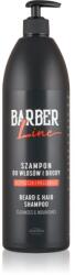 Joanna Barber Line Beard and Hair Shampoo șampon pentru păr și barbă pentru barbati 1000 ml