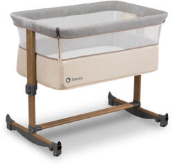 LIONELO Leonie 3in1 babaágy, bölcső és babaöböl - Beige Sand Beige Sand