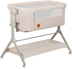 LIONELO Leonie Plus 3in1 babaágy, bölcső és babaöböl - Beige Sand Beige Sand