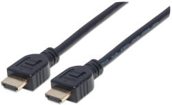 Manhattan 353922 1 M Fekete HDMI kábel (353922)