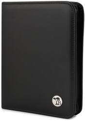 Beltimore Férfi aktatáska, Beltimore, Eco-bőr, A5, 9 rekeszes, Fekete (kra-I62black)
