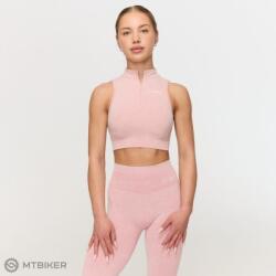 GymBeam Fierce varrás nélküli melltartó, rózsaszín (S)