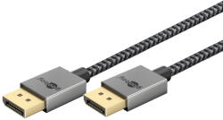 Goobay slim DisplayPort 2.0 8K 144Hz kábel 2m (77445) (77445)