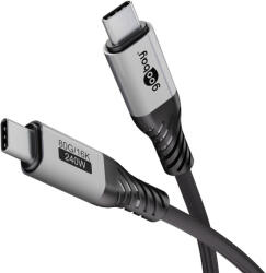 Lanberg Goobay USB-C 4 240W 16K 60Hz kábel 1.5m (74776) (74776)