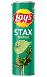Lay's tengeri alga ízű burgonya chips hengeres dobozban 90g