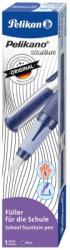 Pelikan Stilou Structure, penita L, grip ergonomic, pentru stangaci, 1 patron mare albastru inclus, culoare albastru, in cutie de carton, Pelikan 824538