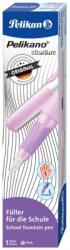 Pelikan Stilou Structure, penita L, grip ergonomic, pentru stangaci, 1 patron mare albastru inclus, culoare roz deschis, in cutie de carton Pelikan 824552