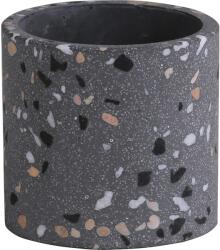  Kaspó cement 10 cm szürke