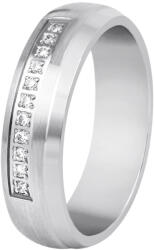 Beneto Exclusive Beneto Inel pentru femei din oțel cu cristale SPD03 62 mm