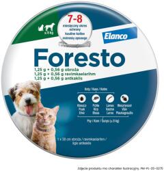  ELANCO Foresto collar for cats and dogs under 8 kg