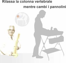  Tavalax összecsukható, állítható magasságú pelenkázóasztal polcokkal és kerekekkel