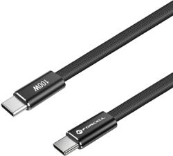 Forcell Cablu Forcell - F-Energy, USB-C/USB-C, 100W, 5A, 1.2 m, negru (5903396451041)