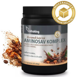 Vitaking Aminosav Komplex karamell-kávé ízű italpor - 312g - vitaminbolt - 9 990 Ft