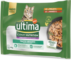 Affinity 16x70g Ultima Cat Expert Nutrition Urinary csirke & marha nedves macskatáp 3+1 ingyen