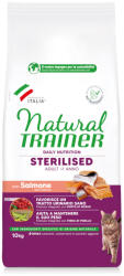 Natural Trainer 2x10kg Natural Trainer Sterilised lazac száraz macskatáp 10% kedvezménnyel