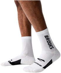 Brooks Șosete Ghost Crew White/ M