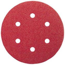 Bosch Disc abraziv Bosch EXPERT C430, 6 gauri, 150mm, G180, 5 bucati (2608605721)