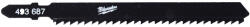 Milwaukee Panza fierastrau pendular Milwaukee TCT T301CHM, 91x3.3mm, 2 bucati (4932493687)