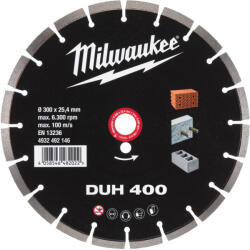 Milwaukee MLW - Disc diamantat profesional DUH 400mm [4932492146] (4932492146) Disc de taiere