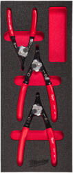 Milwaukee MLW - Insertie spuma 3 cleSti pentru inele de siguranta [4932493632] (4932493632) Cleste