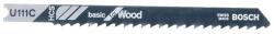 Bosch Panza fierastrau pendular/vertical Bosch Basic for Wood U111C, 92mm, 3 bucati (2608630566)