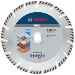Bosch Disc diamantat multi-material Bosch PRO Multi Material, 230x22.23x2.6mm, 10 bucati (2608615066) Disc de taiere