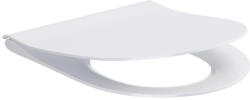 Cersanit Capac vas wc slim, alb, oval, din duroplasat, Cersanit Zen (K98-0216)