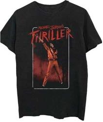 Michael Jackson Thriller White Red Suit Black 2XL Риза (MJTS07MB05)